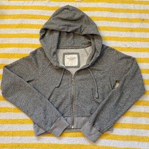 Abercrombie cropped hoodie!